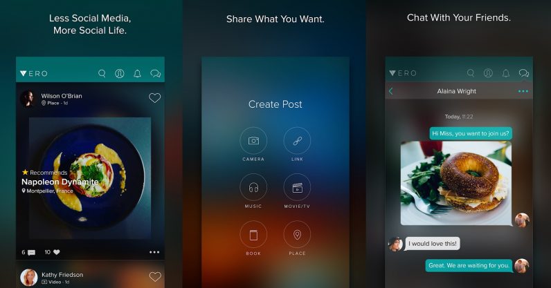 Vero social media app